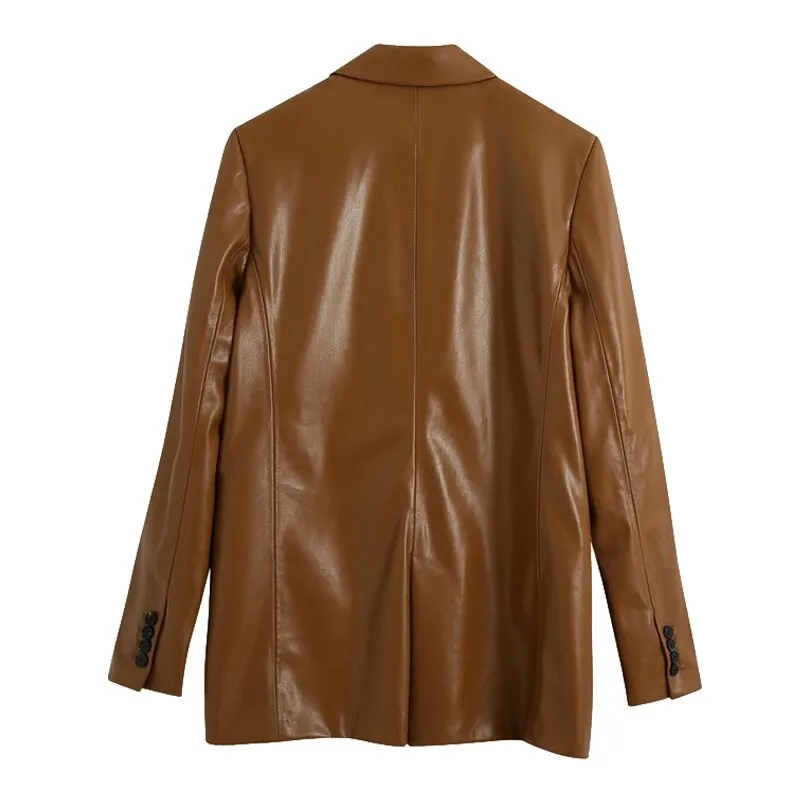VEGAN BLAZER SINGLE BUTTON