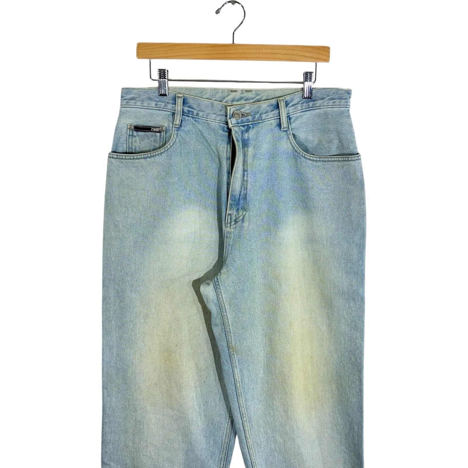 Vintage Straight Leg Denim Jeans 34