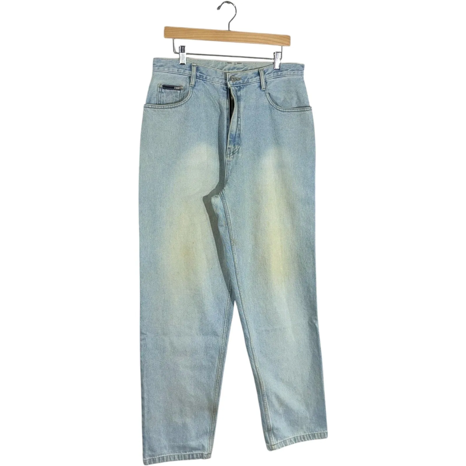 Vintage Straight Leg Denim Jeans 34