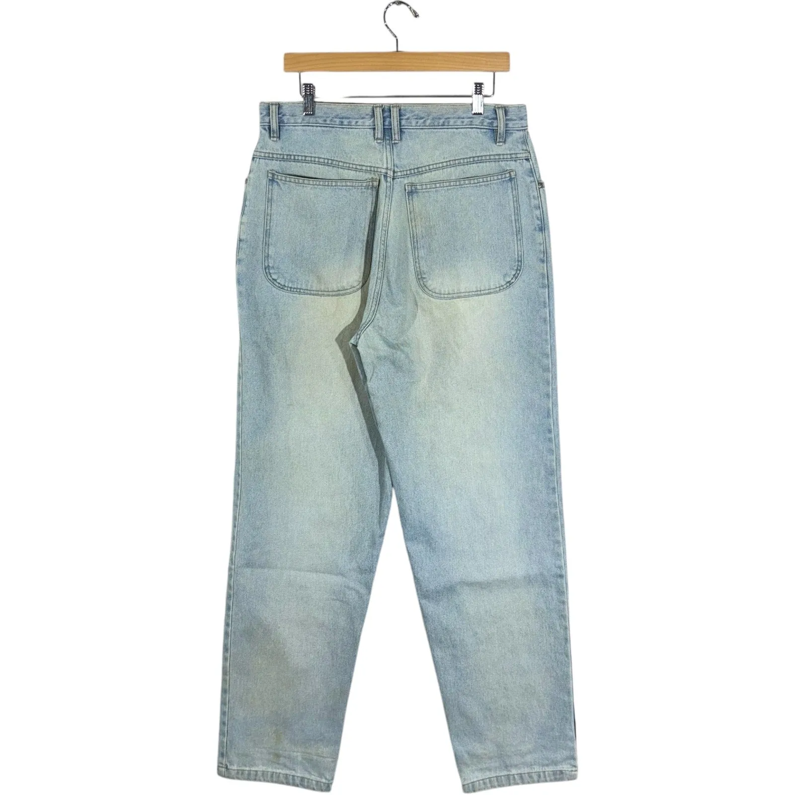 Vintage Straight Leg Denim Jeans 34