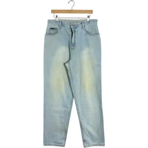 Vintage Straight Leg Denim Jeans 34