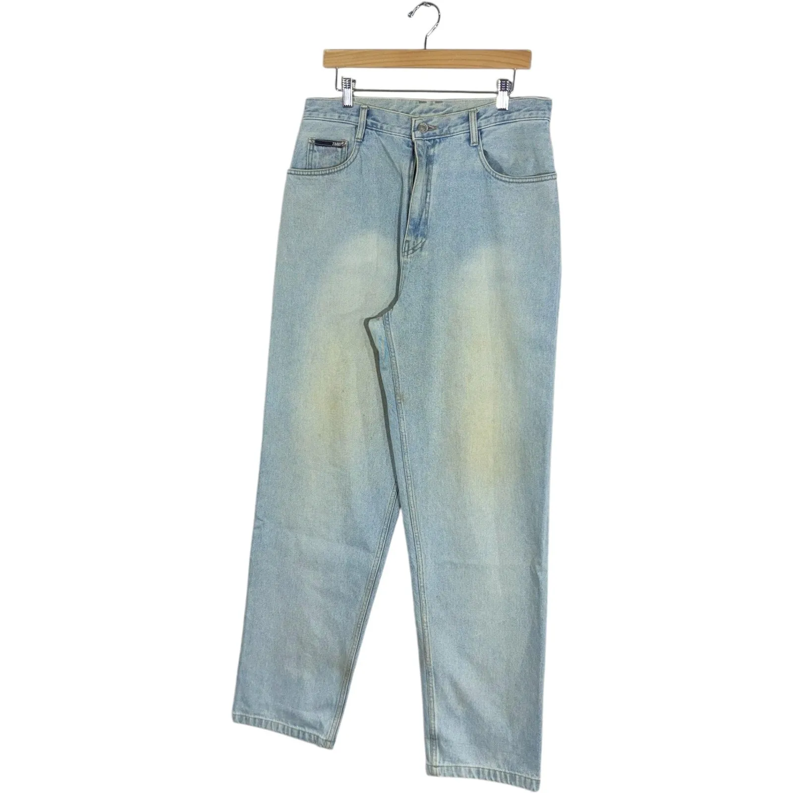 Vintage Straight Leg Denim Jeans 34