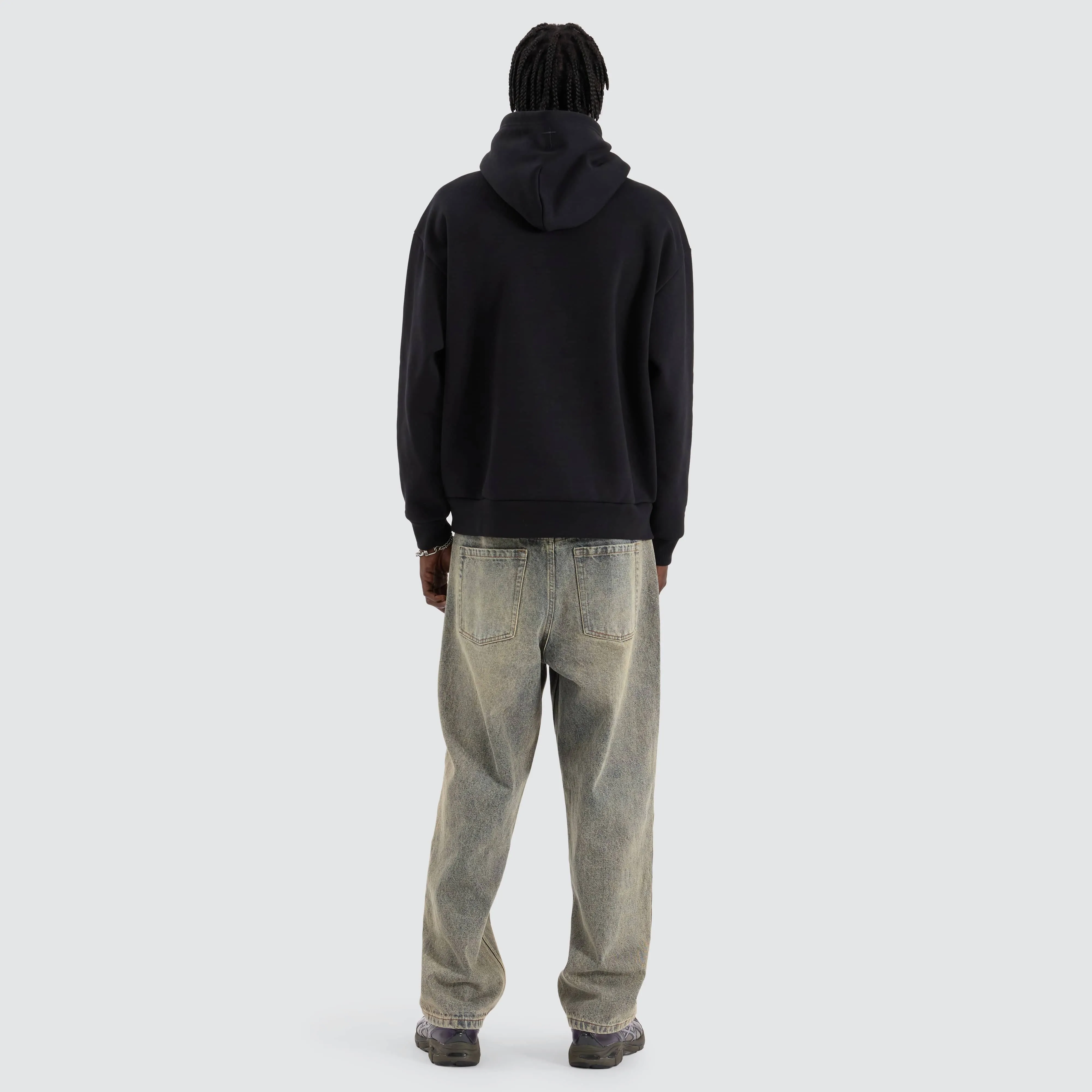 Weyburn Relaxed Hoodie Jet Black
