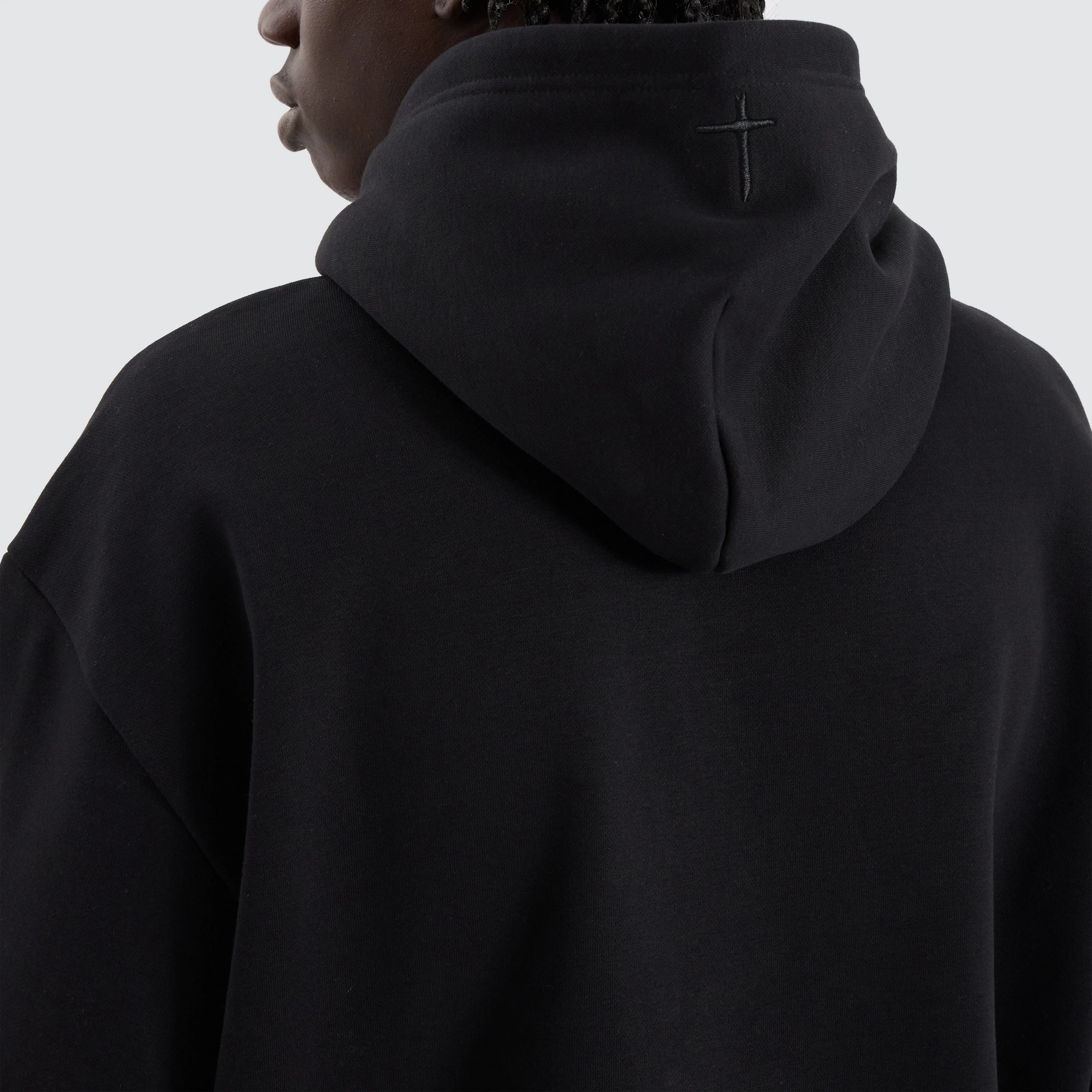 Weyburn Relaxed Hoodie Jet Black