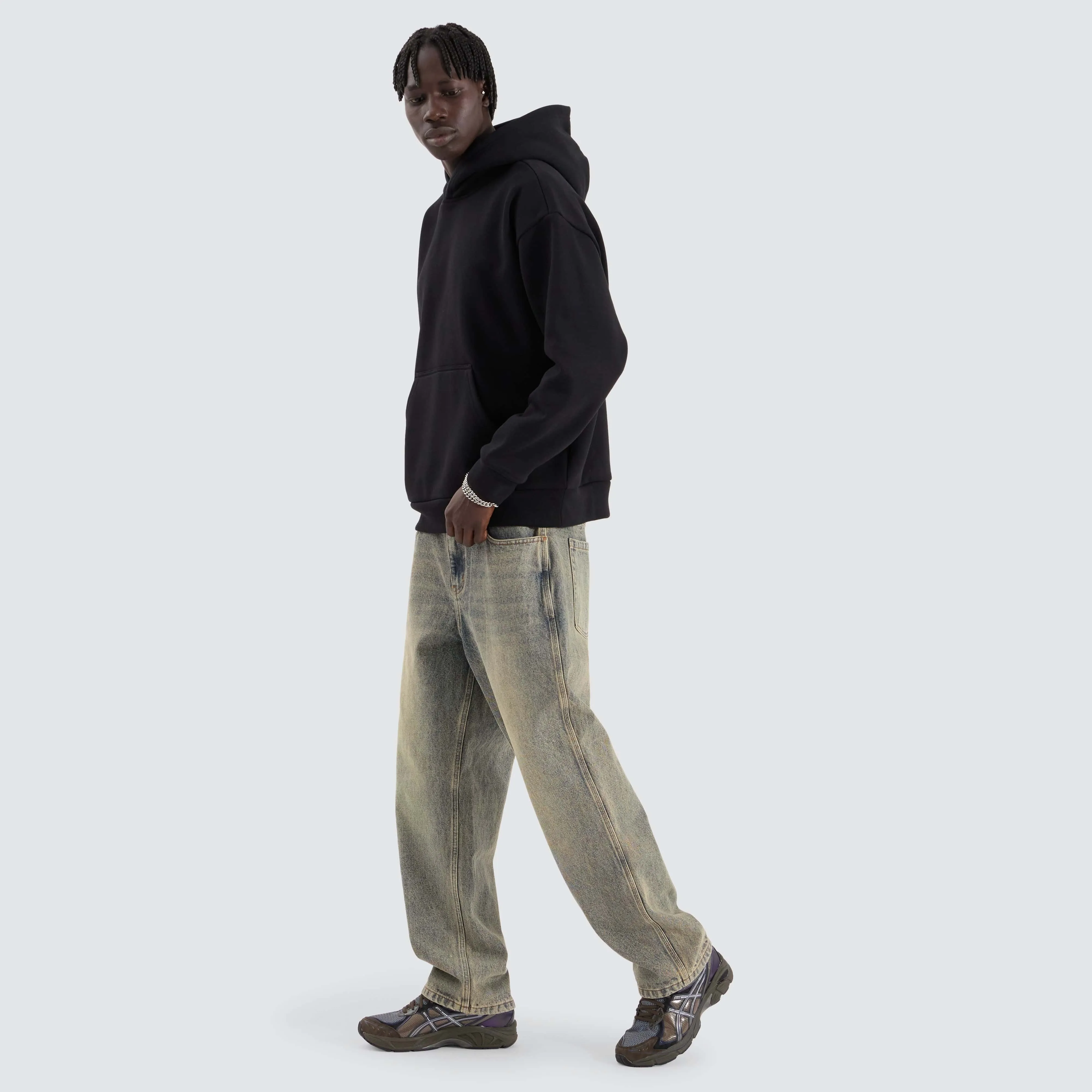 Weyburn Relaxed Hoodie Jet Black