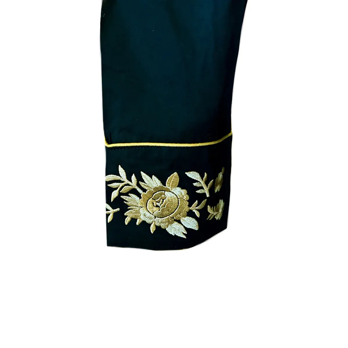 Women's Vintage Western Shirt Collection: Rockmount Gold Floral Bouquet