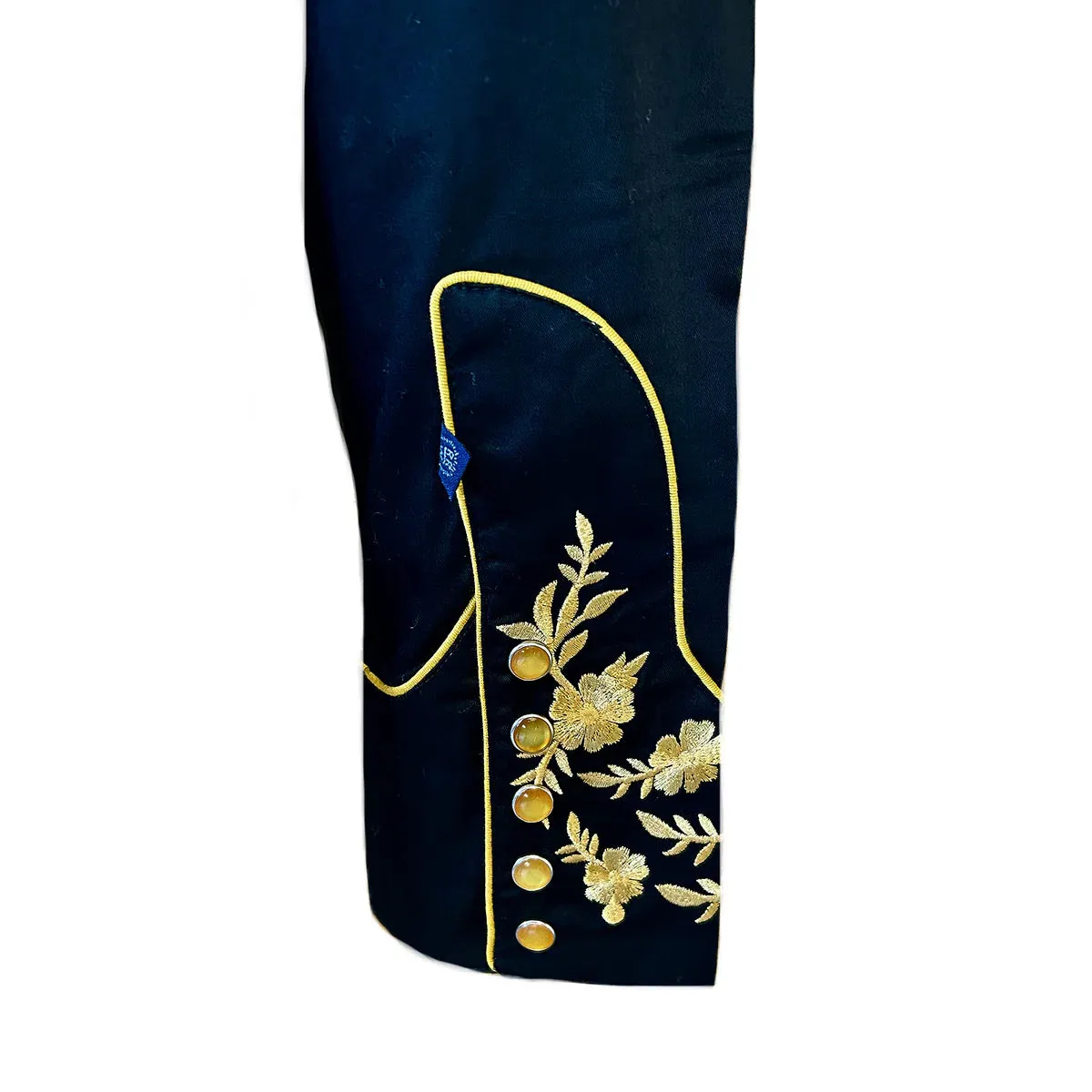 Women's Vintage Western Shirt Collection: Rockmount Gold Floral Bouquet