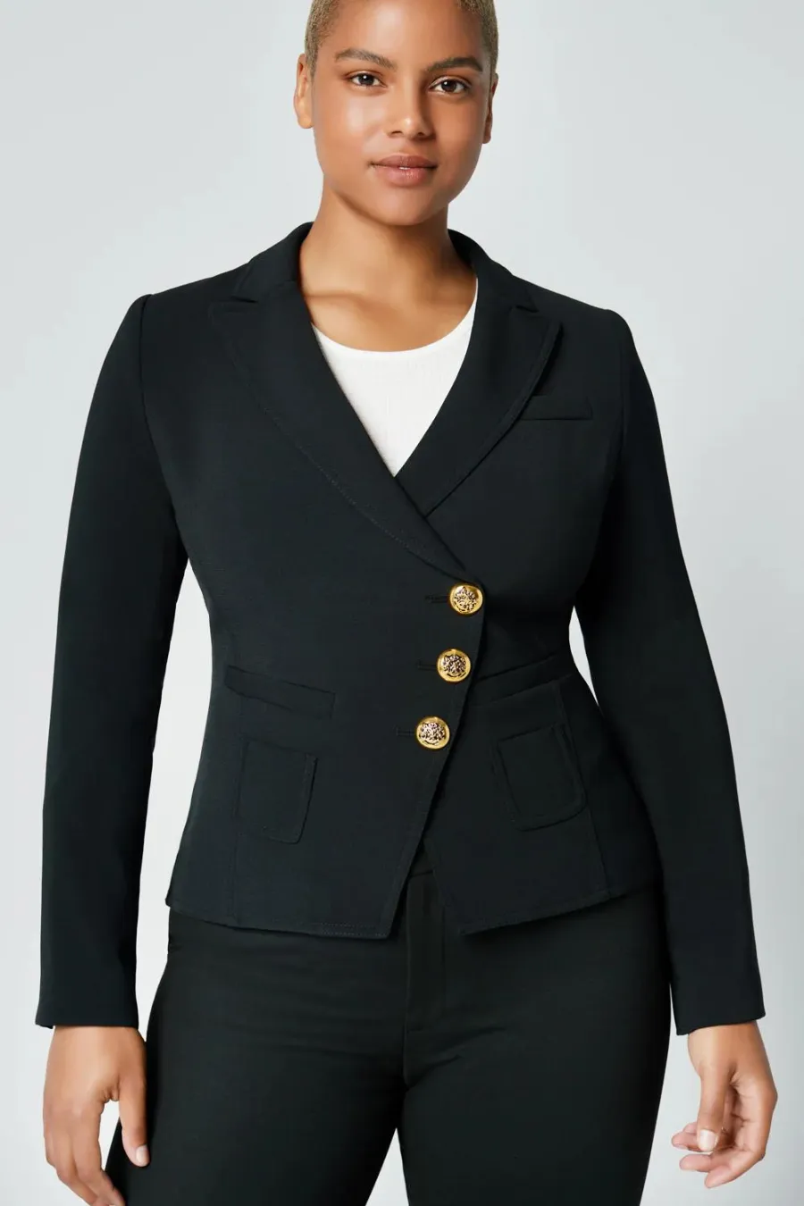 Wrap Blazer Black