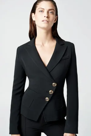 Wrap Blazer Black